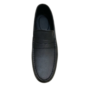 Men's Classic Black Penny Loafers