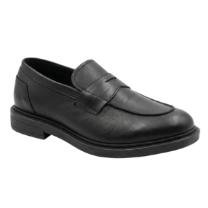 Classic Black Penny Loafers