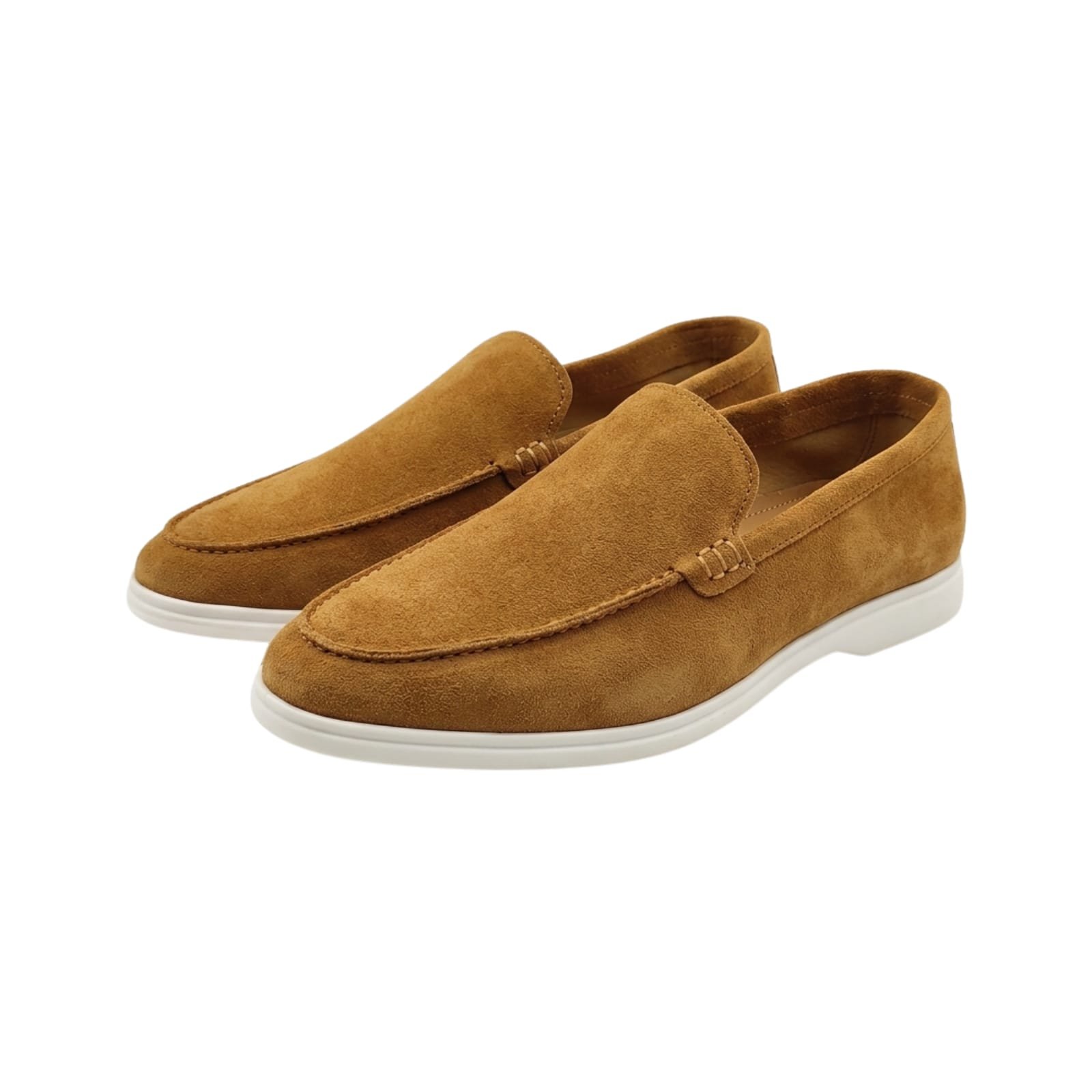 PREMIUM TAN SUEDE LOAFERS